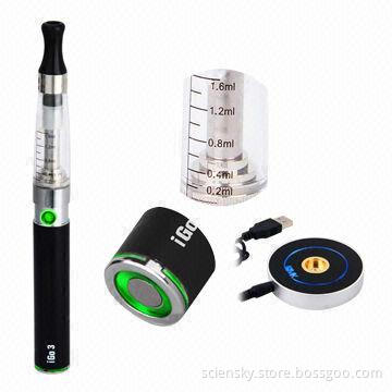 New Electronic Cigarette Igo3 with CE4 Atomizer, Full Battery Can Keep up to 650 Puffs